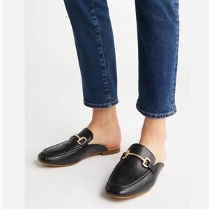 BØRN Lareina Mule (Women) black size 8 slip on slides new without tags